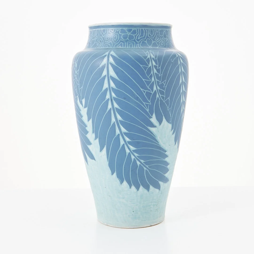 JOSEF EKBERG. Vas, stengods, senjugend, 1911, Gustavsberg. — European — Stockholms Auktionsverk Magasin 5