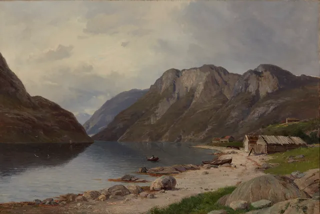Nielsen, Carl — Vestlandsfjord, 1887