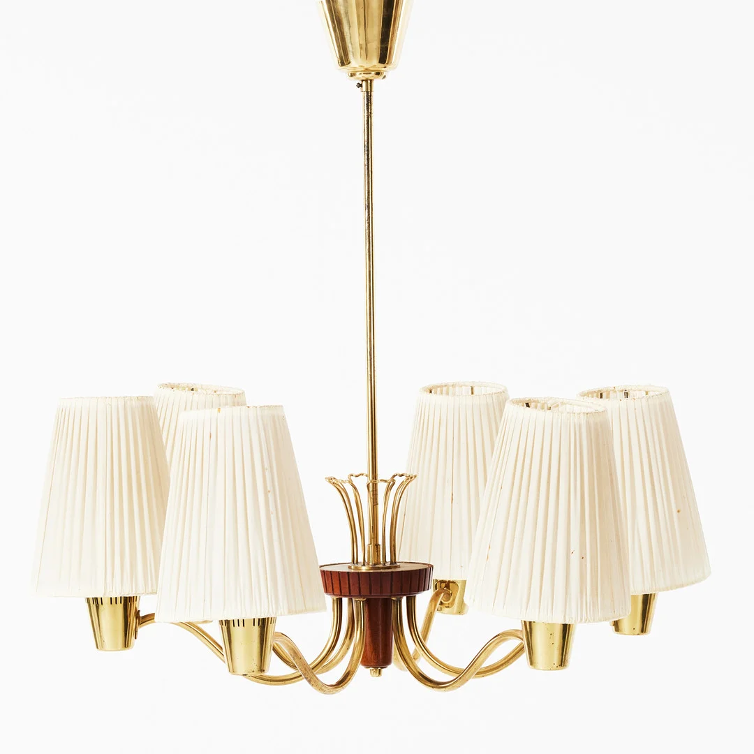 TAKLAMPA, Bröderna Malmströms metallvarufabrik, modell 1196, 1950-tal, Swedish Modern. — Ceiling lights — Stockholms Auktionsverk Magasin 5