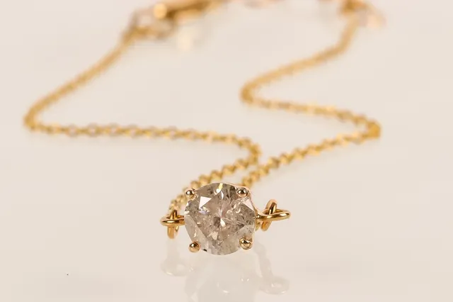 Brillant armbånd af 14 kt guld, 0.54 ct