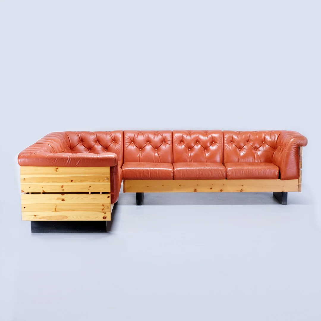 JAN ERIK LINDGREN. MODULSOFFA, "Party", Ekornes, Norge 1970-tal. — Sofas & Seatings — Norrlands Auktionsverk