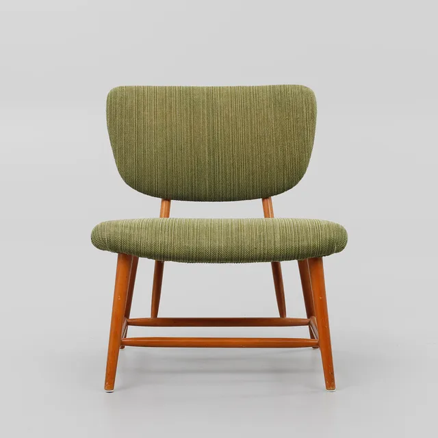 ALF  SVENSSON. Fåtölj, "TeVe", Bra Bohag, Studio Ljungs Industrier, 1950-tal.