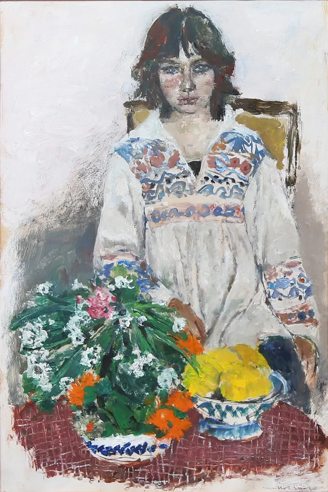 JOSEP MARIA MALLOL SUAZO. A girl.
