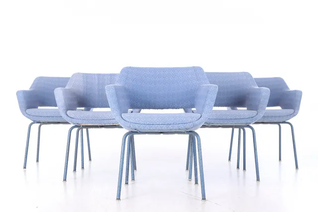 Olli Mannermaa. Five armchairs model Kilta (5)