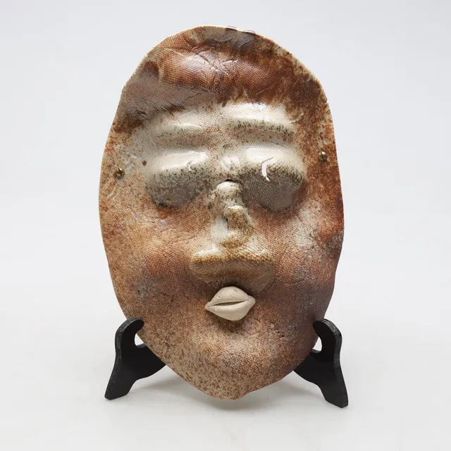 NILS GUNNAR ZANDER. Väggskulptur, stengods, signerad.