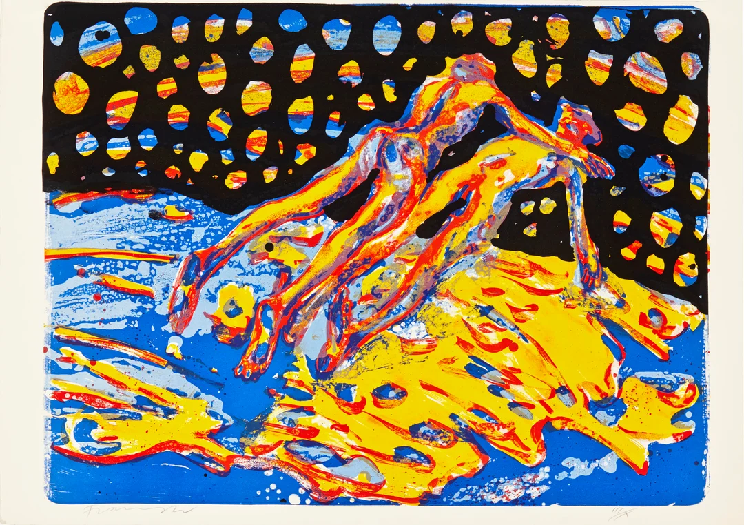 Widerberg, Frans — "Svevende par" 1983 — Kunst/Grafikk — Blomqvist