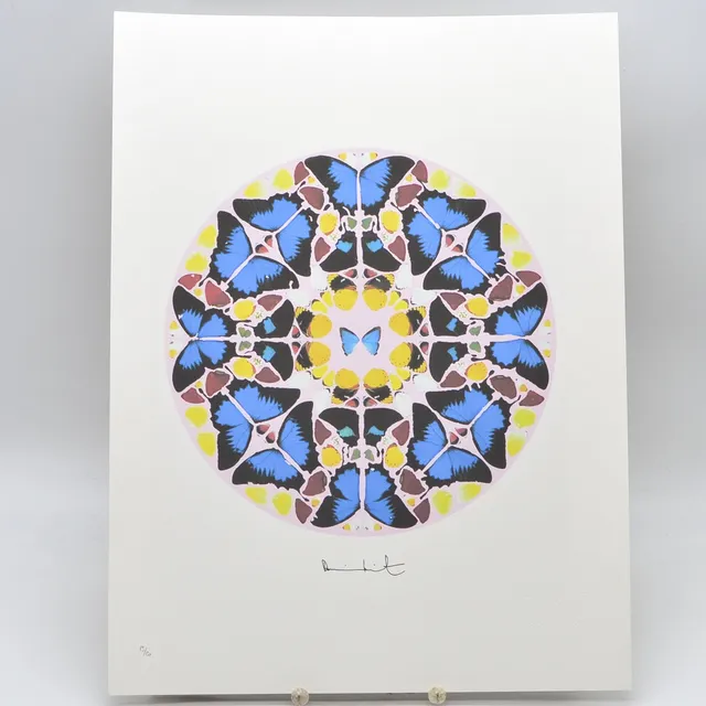 DAMIEN HIRST (1965). NACH. COELI ENARANT (2010), FARBLITHOGRAPHIE, NR. 19 VON 150 EXEMPLAREN, MIT BEARBEITUNGSZERTIFIKAT.