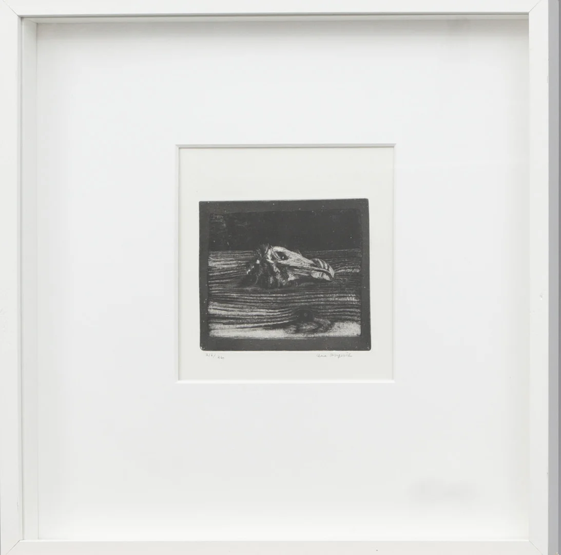 LENA CRONQVIST. GRAFISKT BLAD, signerat, modernt. — Engravings & Prints — Kalmar Auktionsverk