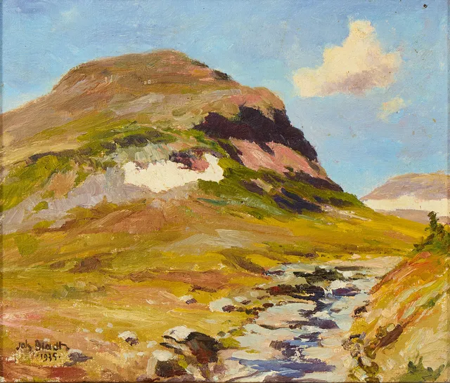 JOHAN BLADH. Landskap.