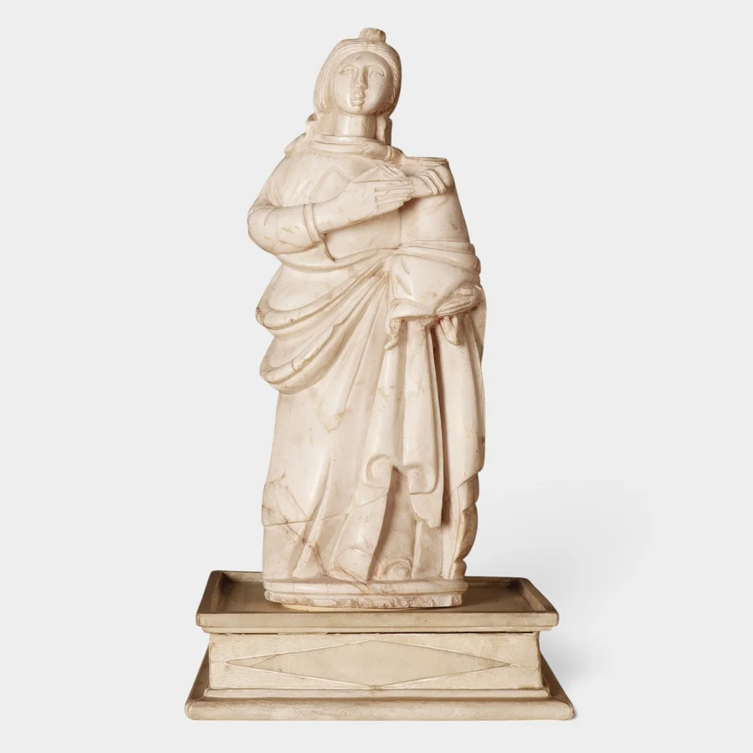 ESCUELA SICILIANA DEL SIGLO XVI. Virgen de Trapani. — Sculptures & Bronzes — Barcelona Auctions