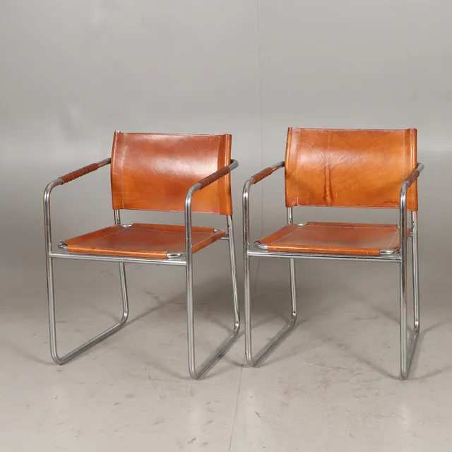 KARIN MOBRING, karmstolar, 1 par, "Amiral", IKEA, 1970-tal.
