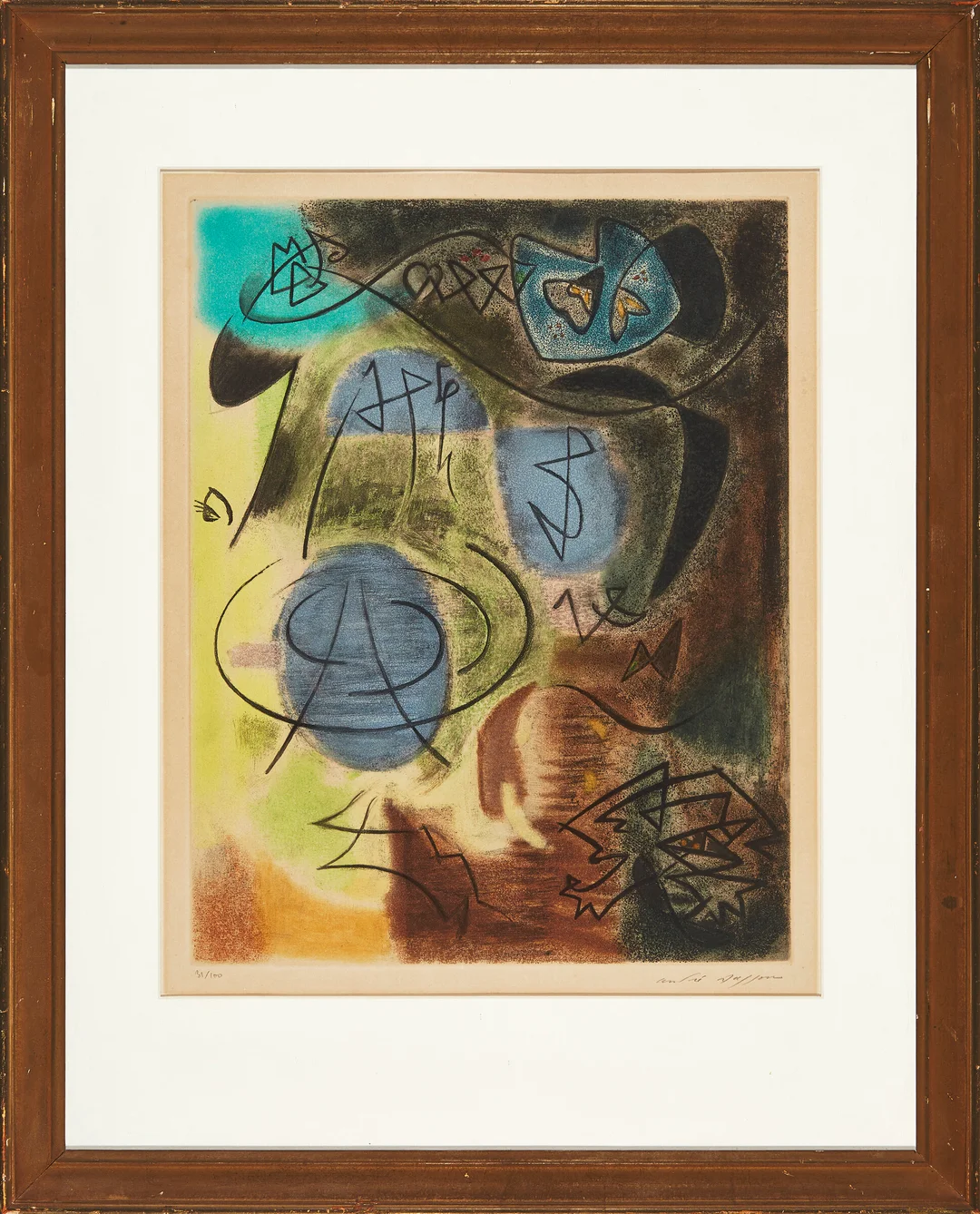 Masson, André — Uten tittel / Untitled — Kunst/Grafikk — Blomqvist