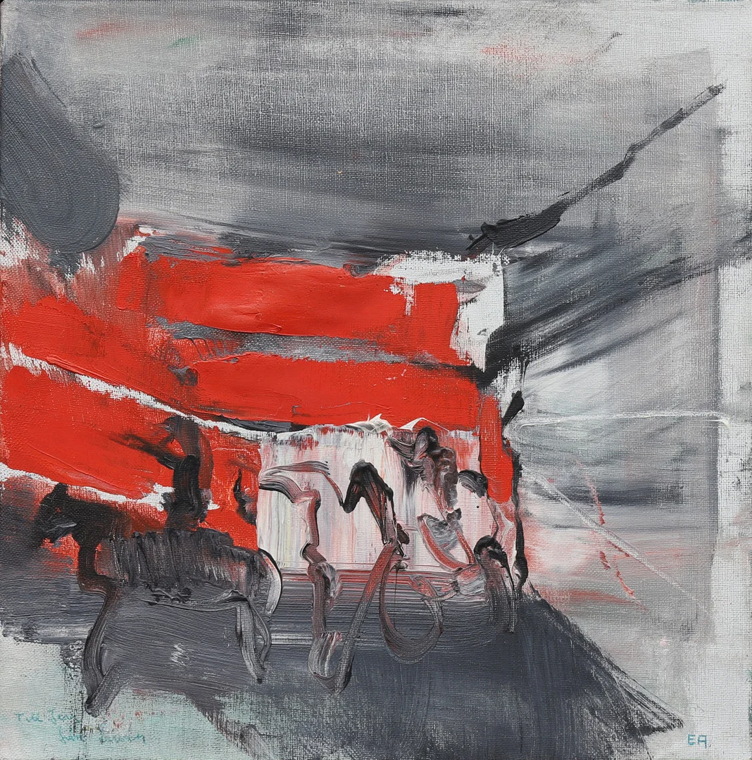 ERWIN ANDERSSON. "RIDHUSET". — Paintings — Crafoord Auktioner Lund