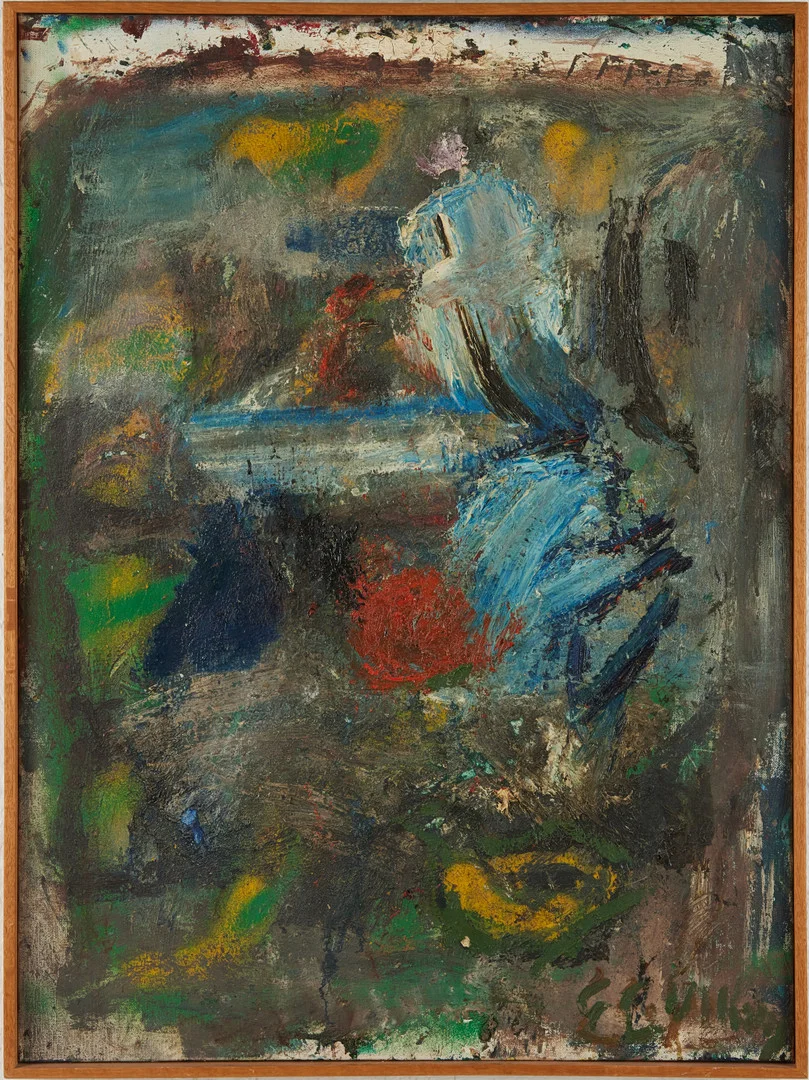 ERLAND CULLBERG. Komposition. — Paintings — Stockholms Auktionsverk Magasin 5