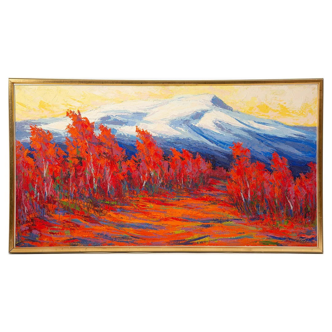 BIRGER WELANDER. Olja på duk, signerad. — Paintings — Stockholms Auktionsverk Göteborg