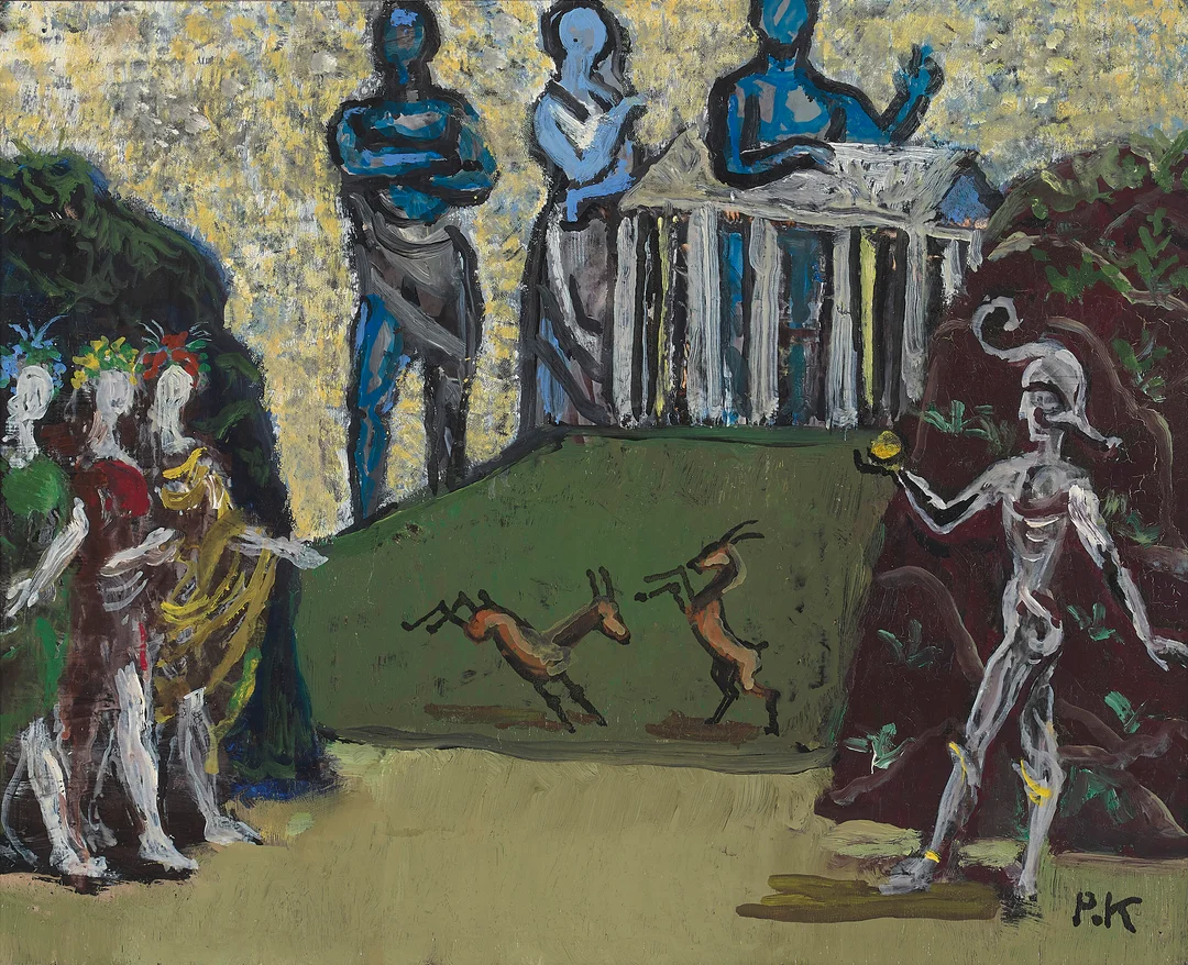 Krohg, Per — "Paris dom" — Kunst/Maleri — Blomqvist