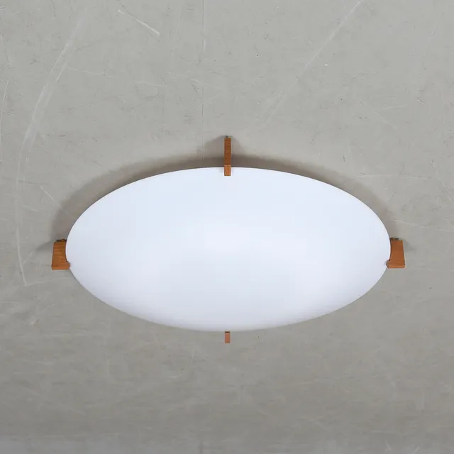 UNO OCH ÖSTEN KRISTIANSSON. Plafond, "Plafo", Luxus, Vittsjö, diameter ca. 60 cm.