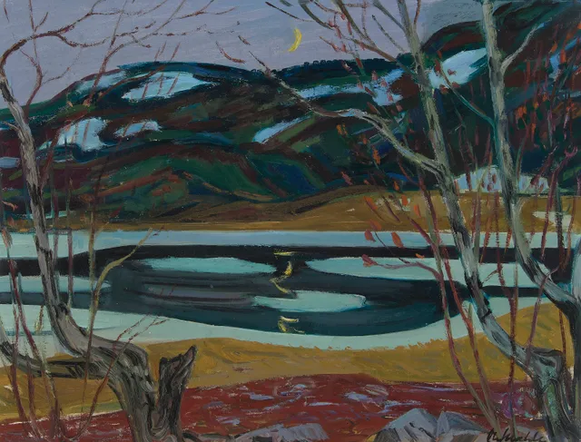 Mæhle, Ole — "Aprilkveld" 1963