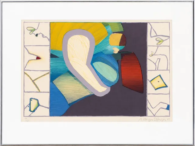 Arne Haugen Sørensen. Composition, lithography