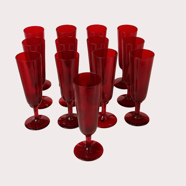 MONICA BRATT. CHAMPAGNEGLAS, Reijmyre, 13 stycken.