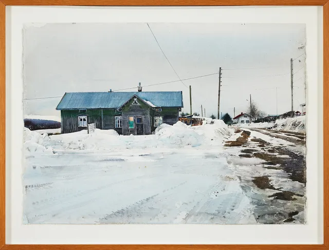 STANISLAW ZOLADZ. Vintermotiv.