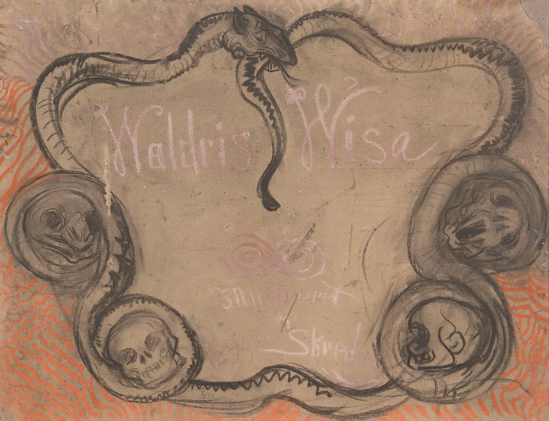 Skredsvig, Christian — "Waldriswisa" 1895 — Kunst/Øvrig billedkunst — Blomqvist
