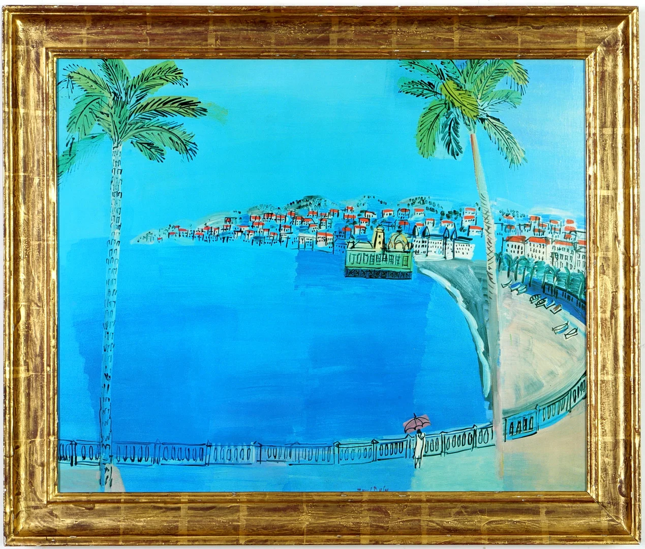 RAOUL DUFY. NICE – BAY OF ANGELS. — Engravings & Prints — Lots Road Auctions