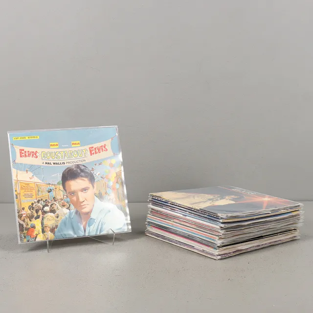 VINYLSKIVOR 27 stycken Elvis Presley.