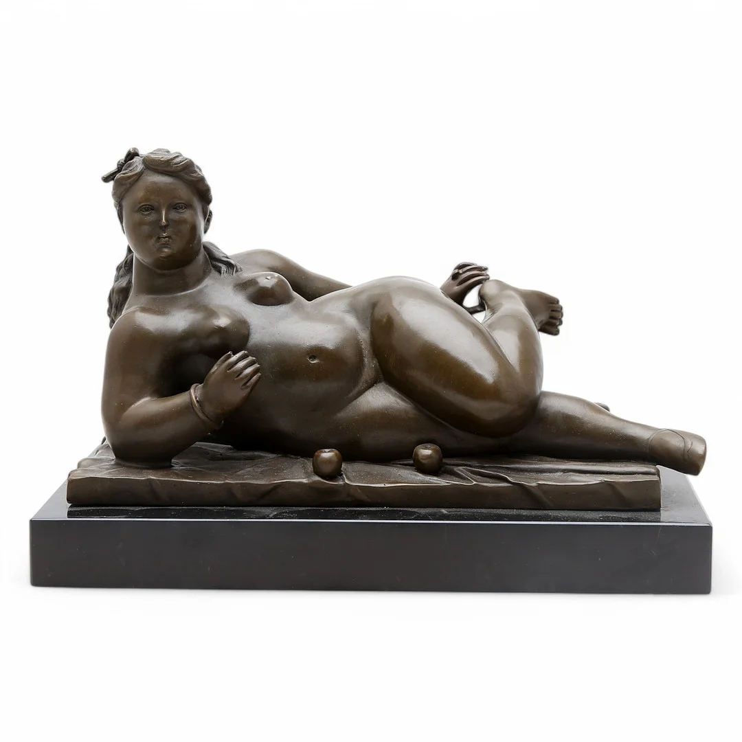 AFTER FERNANDO BOTERO. “Paulina Borghese”. — Sculptures & Bronzes — Balclis
