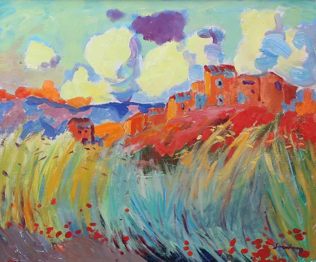 RAMON SANVISENS. "Blat a la tarda".