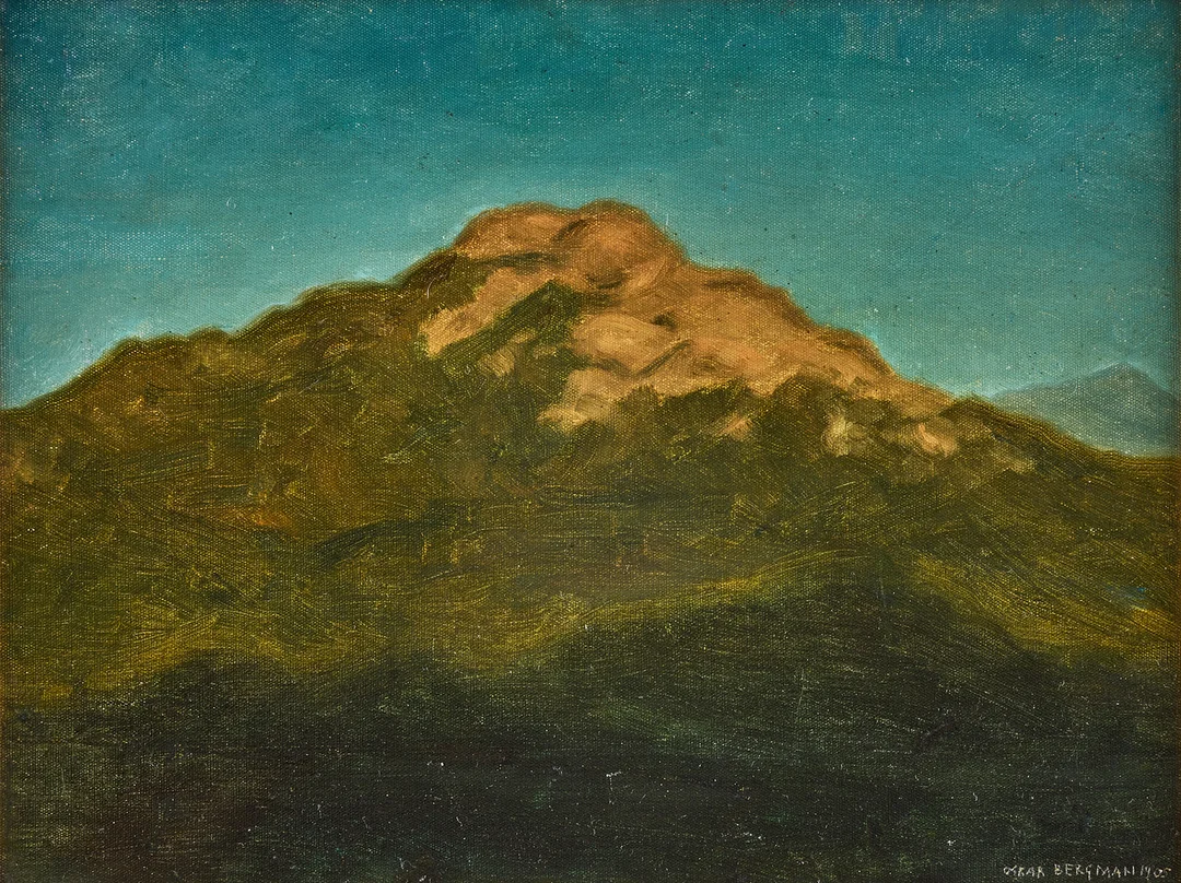 OSKAR BERGMAN. "Kvällsstämning". — Paintings — Stockholms Auktionsverk Fine Art