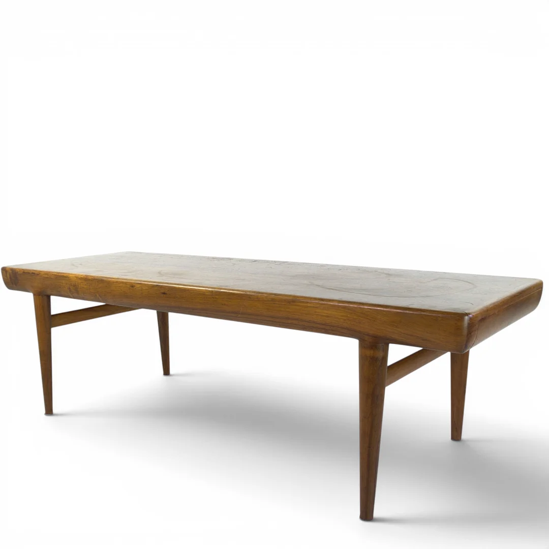 JOHANNES ANDERSEN. Soffbord, med lådor, jakaranda, CFC Silkeborg, Danmark, 1960-tal. — Tables — Höganäs Auktionsverk