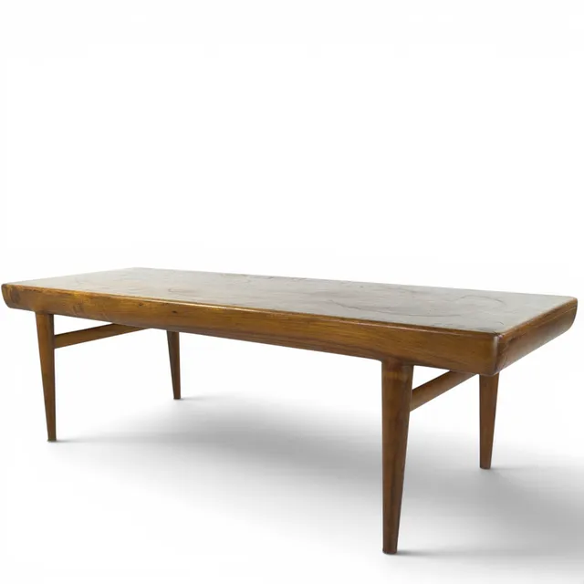 JOHANNES ANDERSEN. Soffbord, med lådor, jakaranda, CFC Silkeborg, Danmark, 1960-tal.