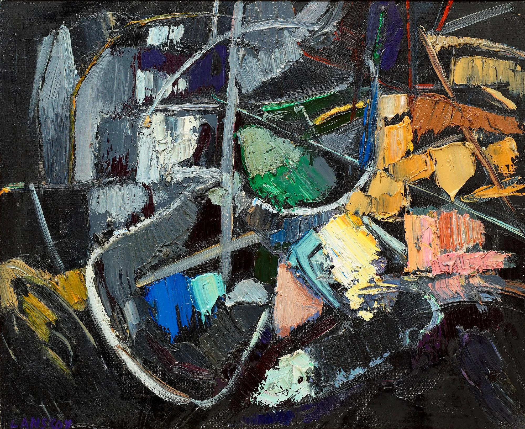 André Lanskoy, "La suite d'une conversation". — Bukowskis