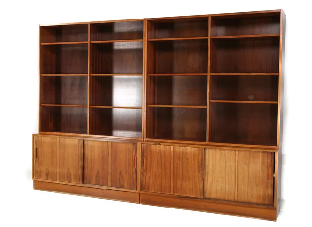Aage Hundevad for Hundevad & Co. Shelving system, rosewood (4)