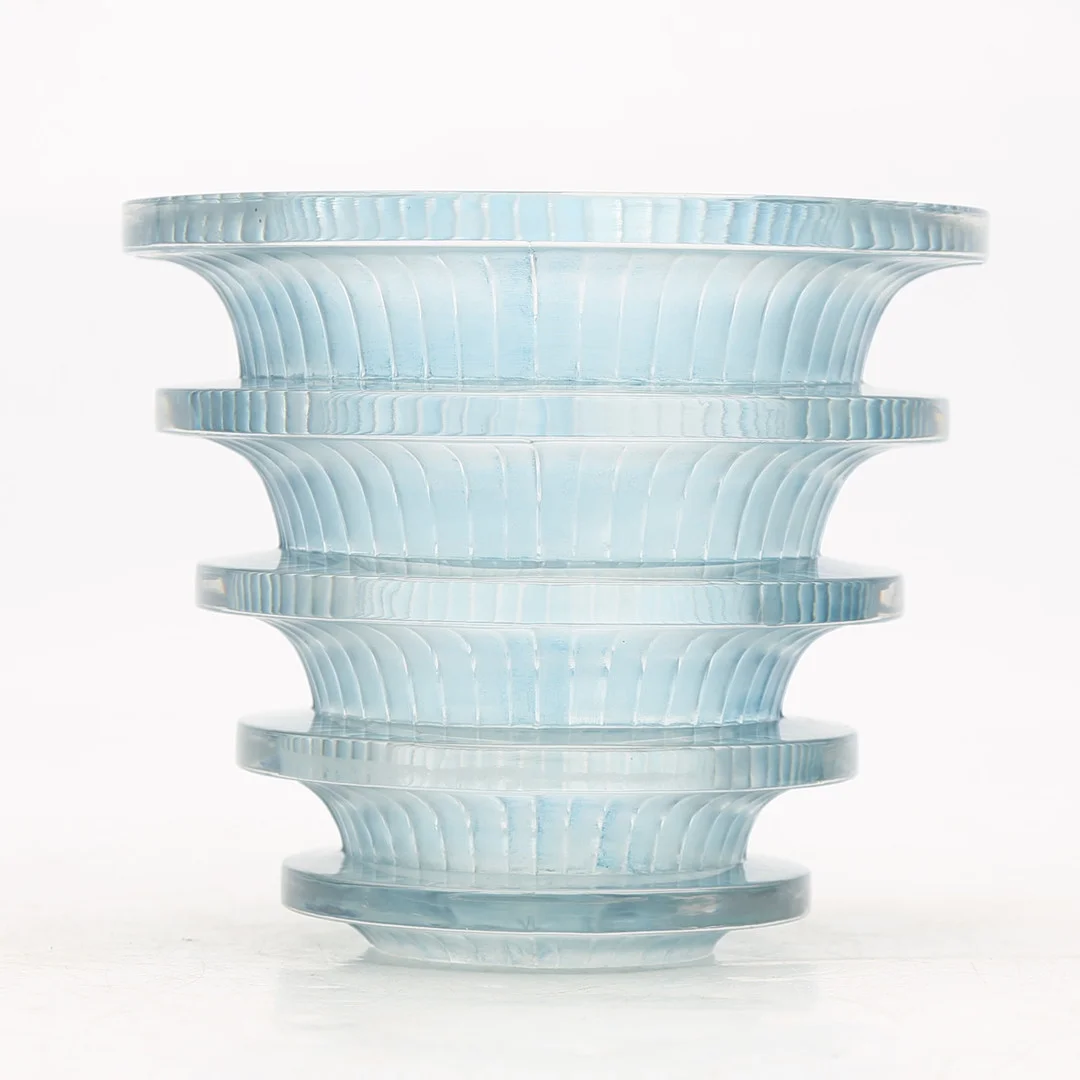 RENÉ LALIQUE. "Chevreuse" vase. — Art glass — Balclis