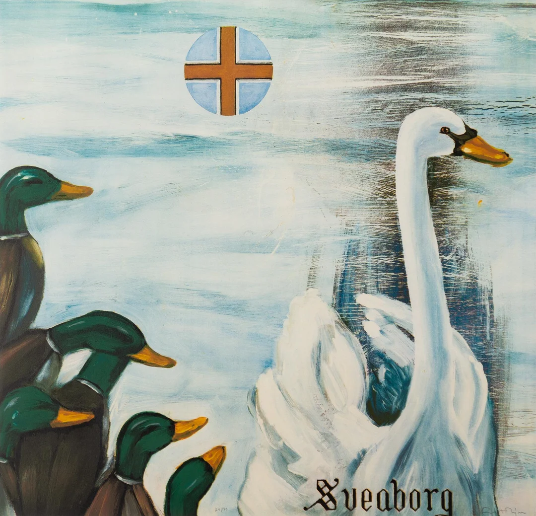 Ernst Billgren, "Sveaborg". Ur portföljen: "Vårt land". — Konst/Grafik — Bukowskis