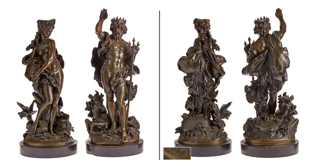 Moreau, Auguste — Poseidon og Galatea
