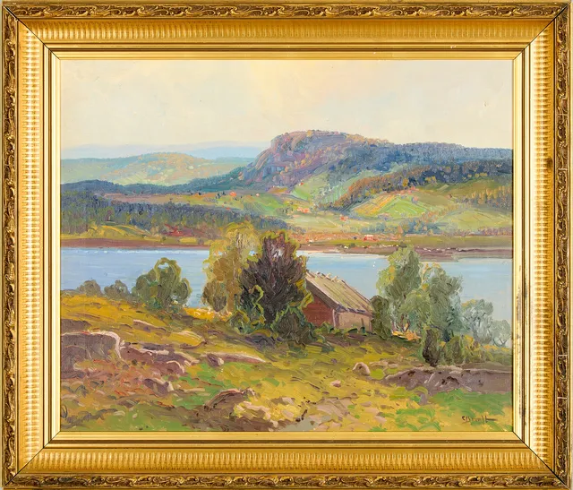 CARL BRANDT. Höstmotiv.
