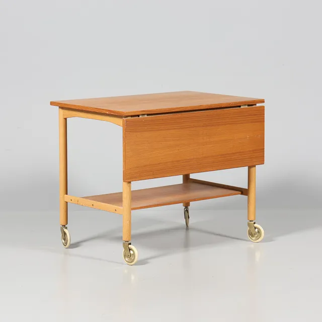POUL M. VOLTHER. SERVERINGSVAGN. "Jean" Gemla Fabrikers Diö AB, 1950-60-tal, Sverige.