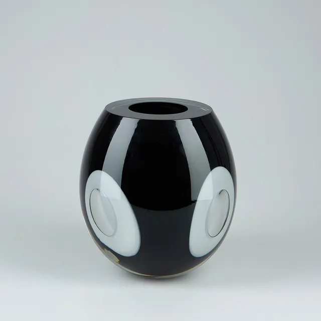 TIMO SARPANEVA. Glasskulptur, "Claritas", signerad Timo Sarpaneva, Iittala 1986 C/81.