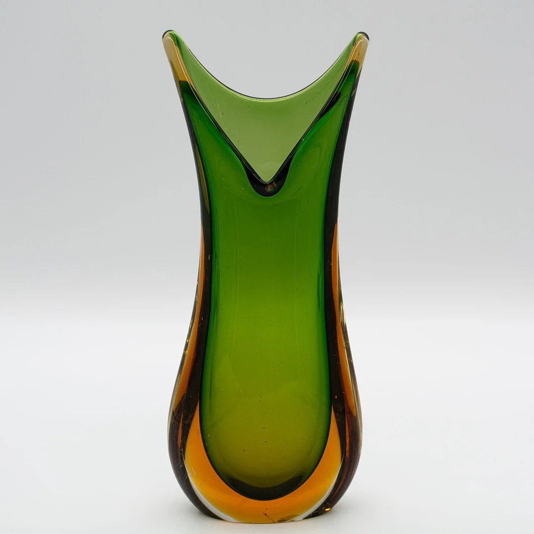 FLAVIO POLI. VASE, MURANOGLAS, SOMMERSO, 70ER JAHRE. — Art glass — Kunst- und Auktionshaus Kleinhenz