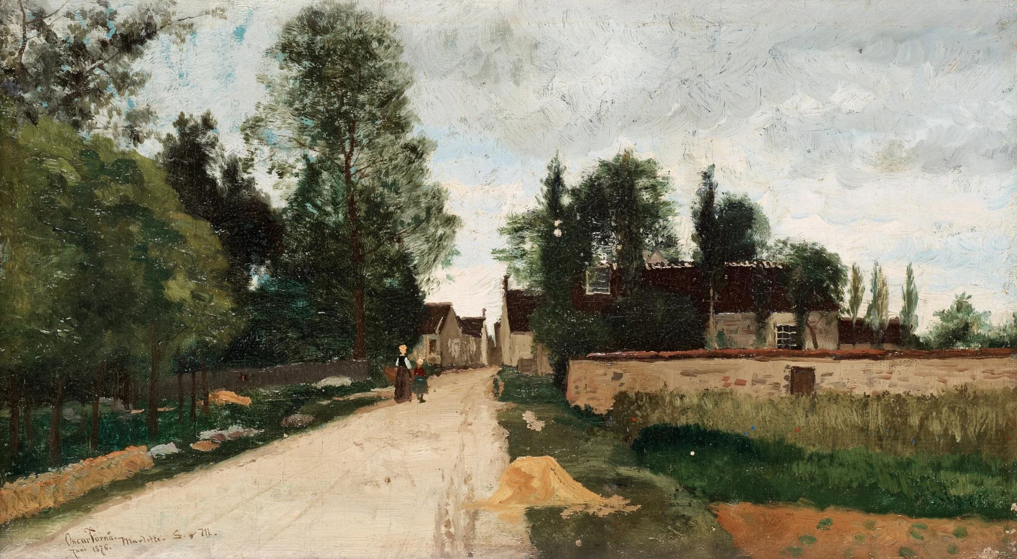 Oscar Törnå, Chemin-de-Marlotte. — Bukowskis