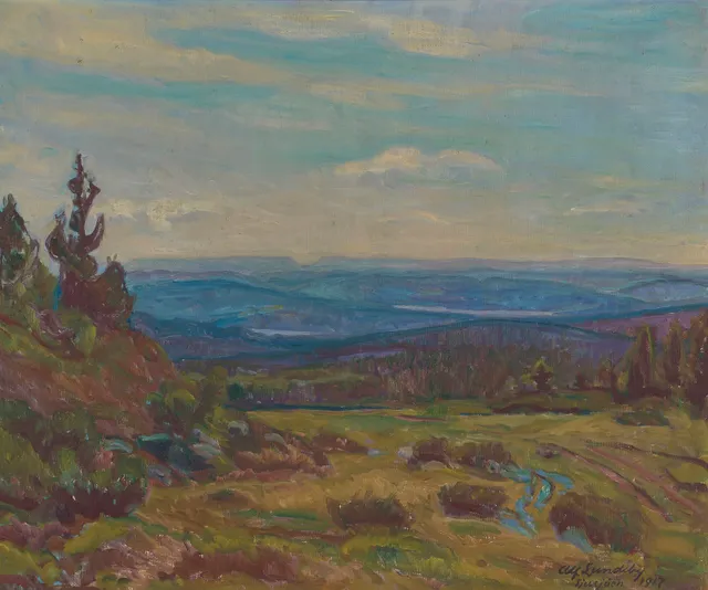 Lundeby, Alf — Fra Sjusjøen, 1917