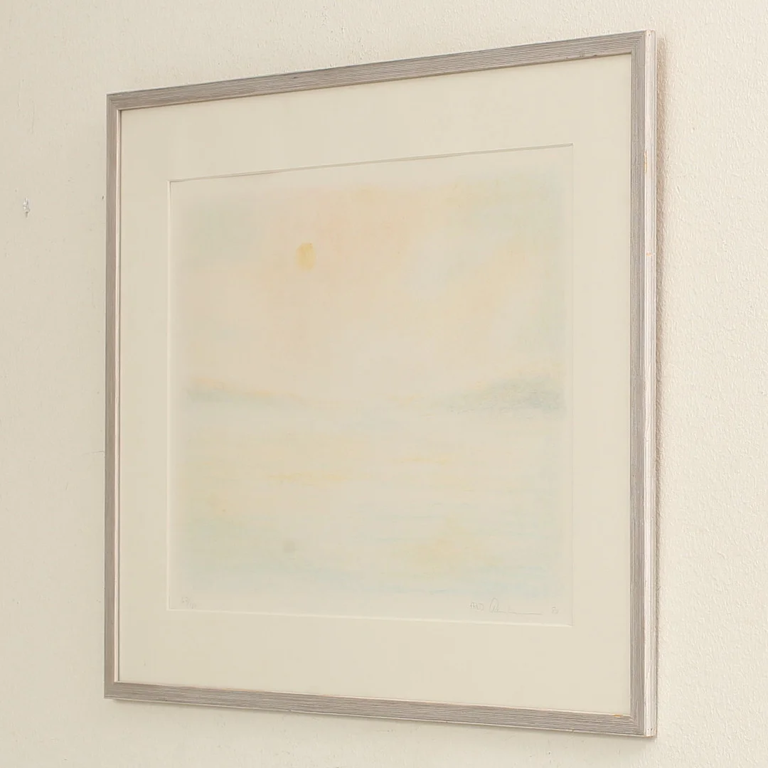 FRED ANDERSSON. Färglitografi, signerad daterad numrerad. — Engravings & Prints — RA Auktionsverket Norrköping