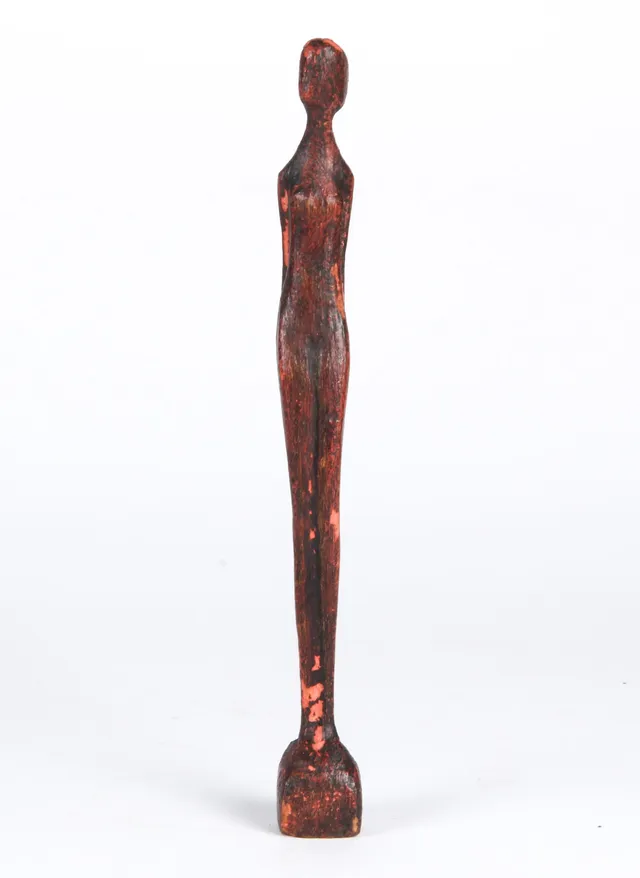 Otto Pedersen. Sculpture in the form of a naked woman