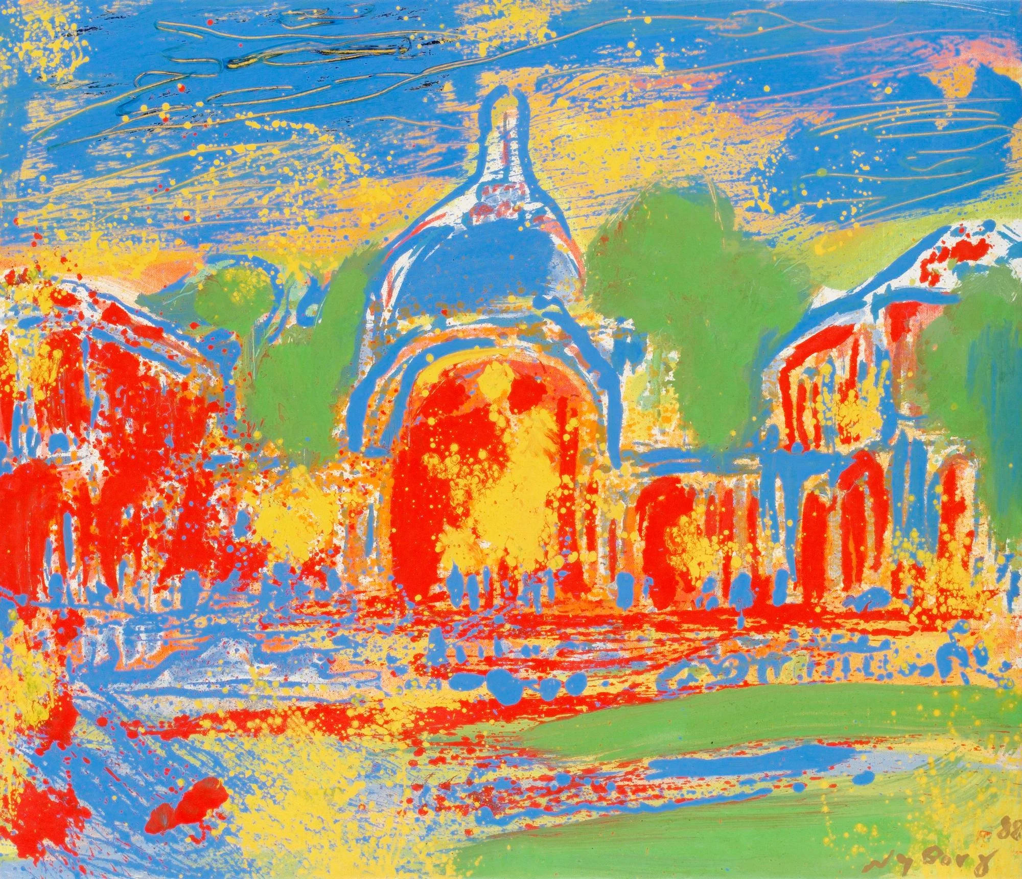 Peter Nyborg, "Tivoli sommer". — Bukowskis