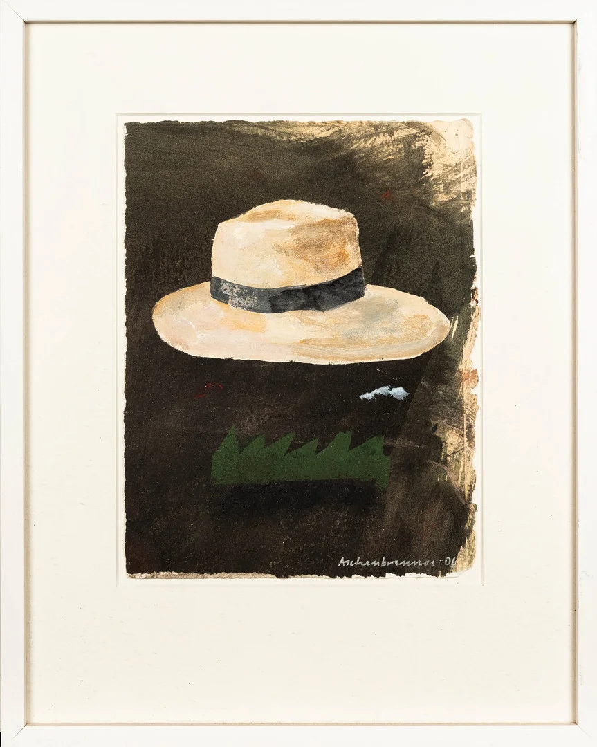 LENNART ASCHENBRENNER. Blandteknik på papper, Komposition, Signerad, 2006. — Paintings — Norrlands Auktionsverk