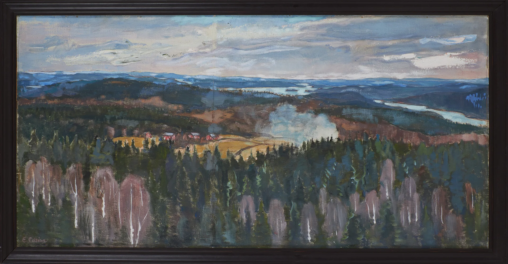 ELSA CELSING (1880-1974). Landskap. — Paintings — Stockholms Auktionsverk Fine Art