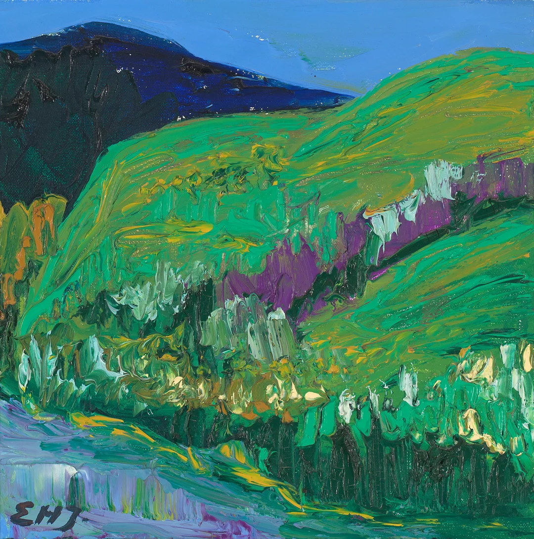 Johannessen, Erik Harry — "Rauland" 1973 — Kunst/Maleri — Blomqvist